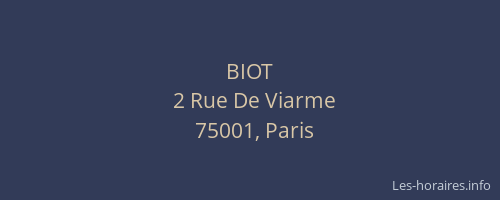 BIOT