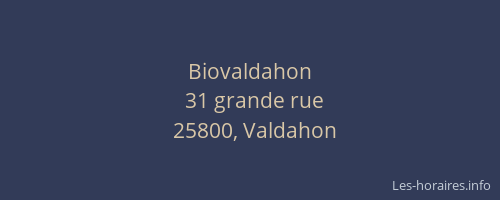 Biovaldahon