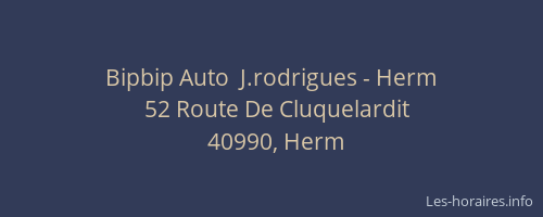 Bipbip Auto  J.rodrigues - Herm
