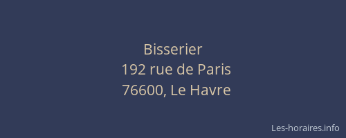 Bisserier