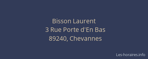 Bisson Laurent