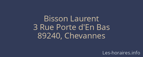 Bisson Laurent