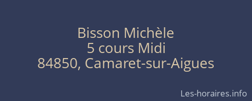 Bisson Michèle