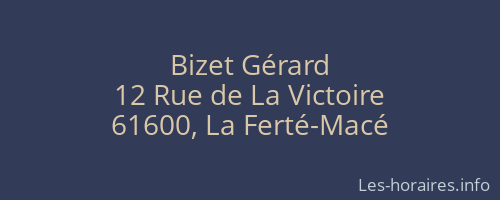Bizet Gérard