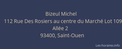 Bizeul Michel