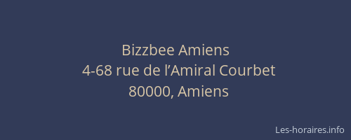 Bizzbee Amiens