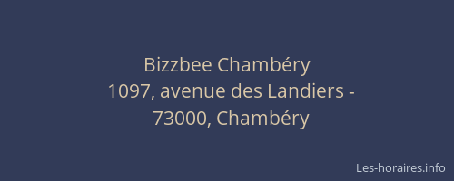 Bizzbee Chambéry