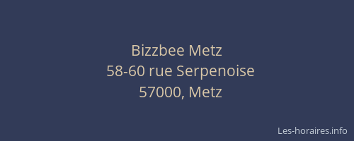 Bizzbee Metz