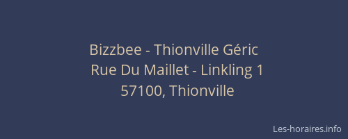 Bizzbee - Thionville G&eacute;ric