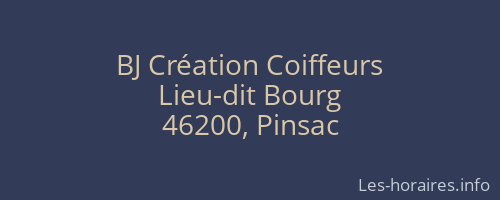 BJ Création Coiffeurs