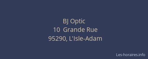 BJ Optic