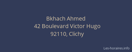 Bkhach Ahmed