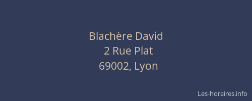 Blachère David