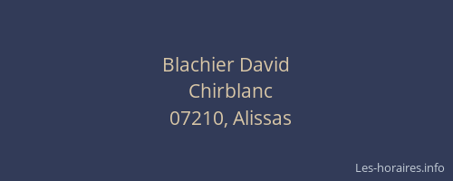 Blachier David