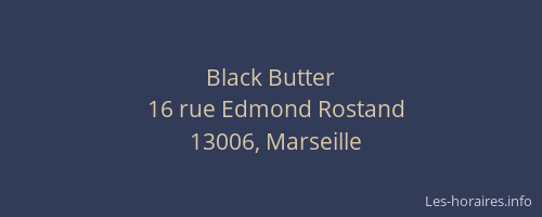 Black Butter