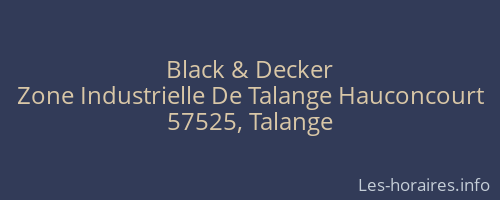 Black & Decker