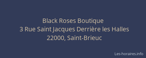 Black Roses Boutique