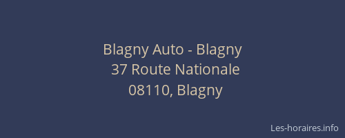 Blagny Auto - Blagny