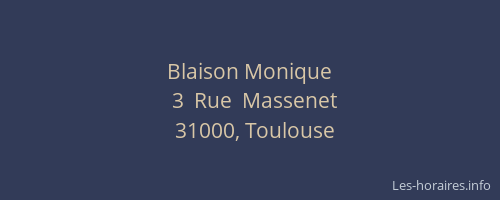 Blaison Monique