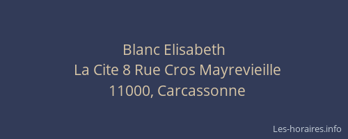Blanc Elisabeth