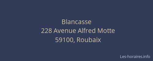 Blancasse