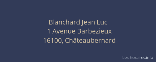 Blanchard Jean Luc