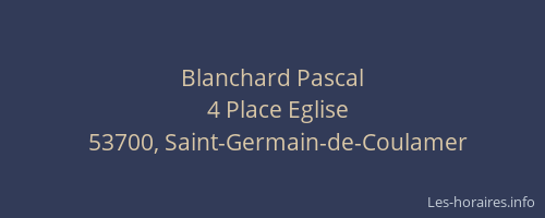 Blanchard Pascal