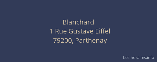 Blanchard