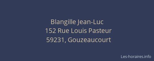 Blangille Jean-Luc