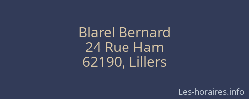 Blarel Bernard