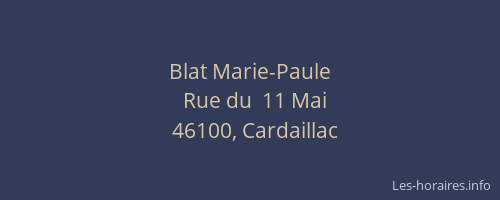 Blat Marie-Paule
