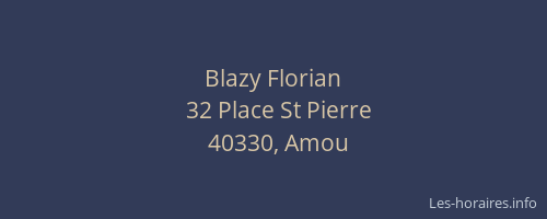 Blazy Florian