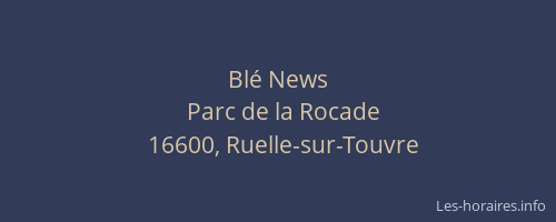 Blé News