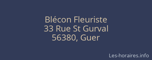 Blécon Fleuriste