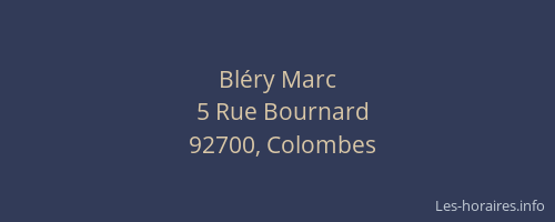 Bléry Marc
