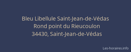 Bleu Libellule Saint-Jean-de-Védas