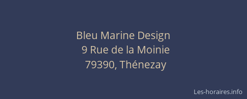 Bleu Marine Design