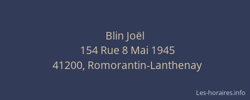 Blin Jo&euml;l