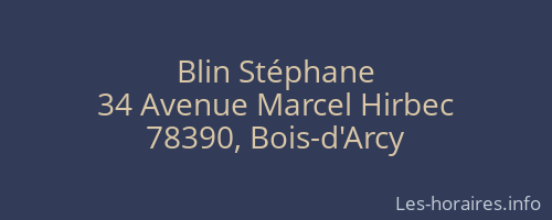 Blin Stéphane