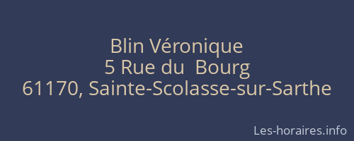 Blin Véronique
