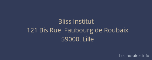 Bliss Institut