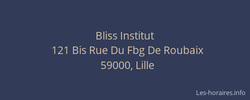 Bliss Institut