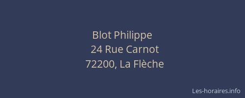 Blot Philippe