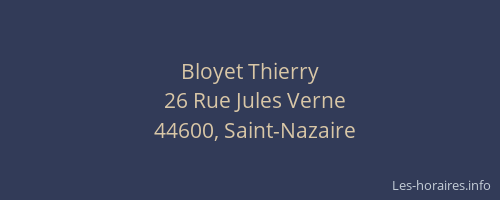 Bloyet Thierry