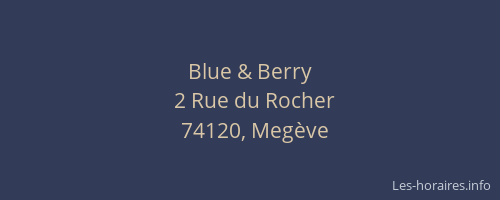 Blue & Berry