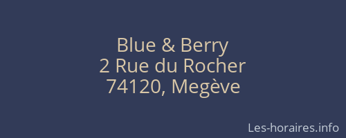Blue & Berry