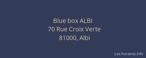 Blue box ALBI