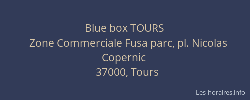 Blue box TOURS