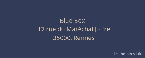 Blue Box