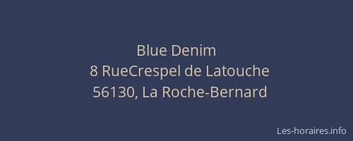 Blue Denim